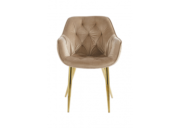 Zandel Golden Velvet Chair