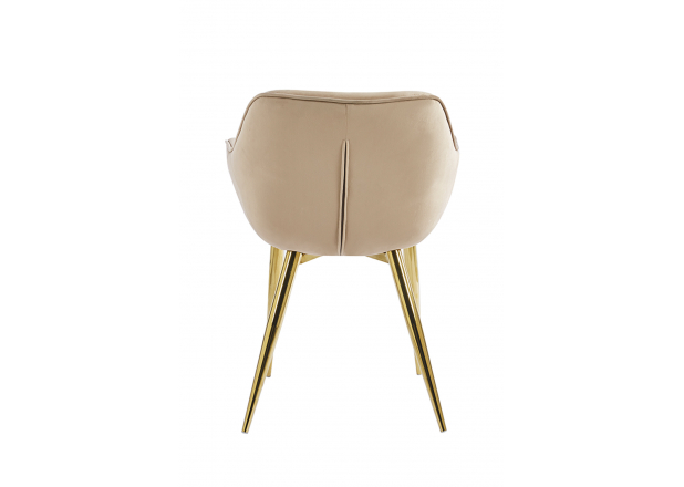 Zandel Golden Velvet Chair