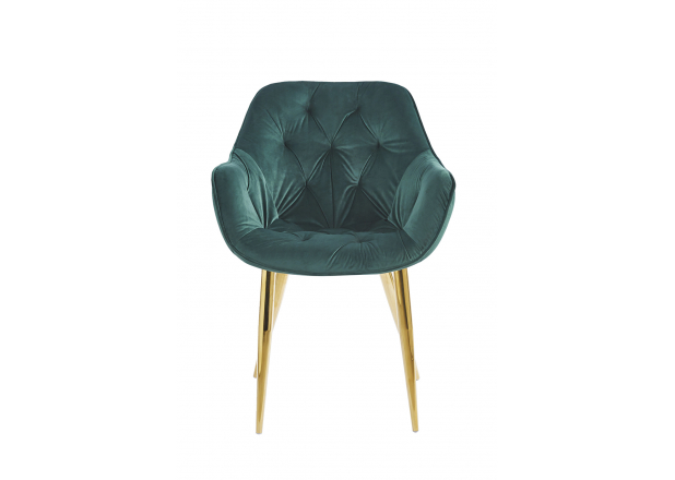 Zandel Golden Velvet Chair