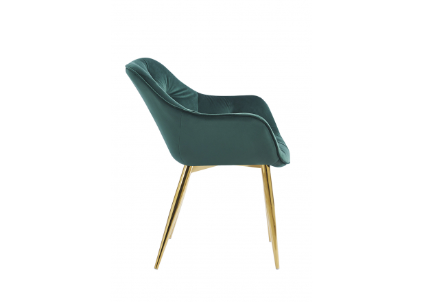 Zandel Golden Velvet Chair