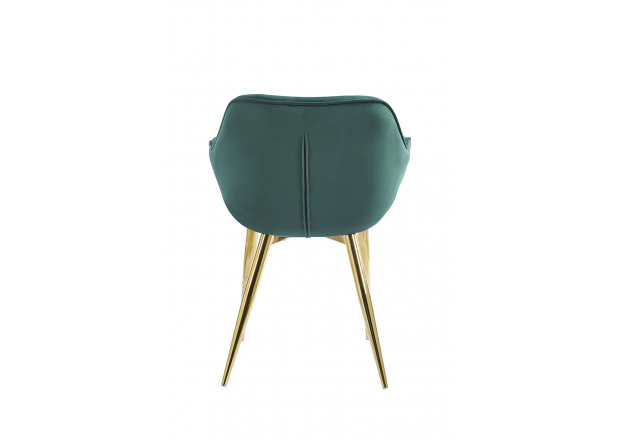 Zandel Golden Velvet Chair