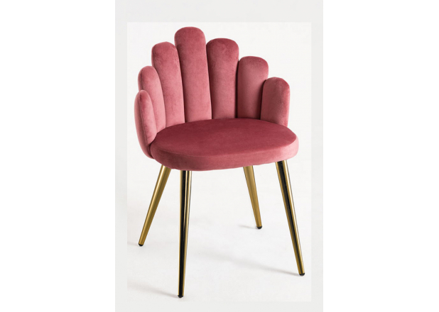 Hand Gold Velvet Chair