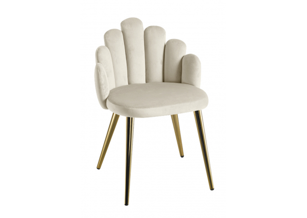 Hand Gold Velvet Chair