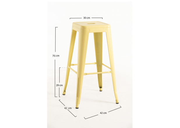 Tabouret Mel Haut