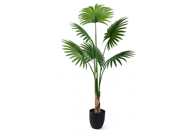 Kunstmatige plant palmboom waaier 1,40 cm