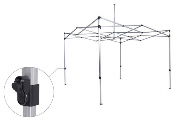 3x3 Master Aluminum Tent