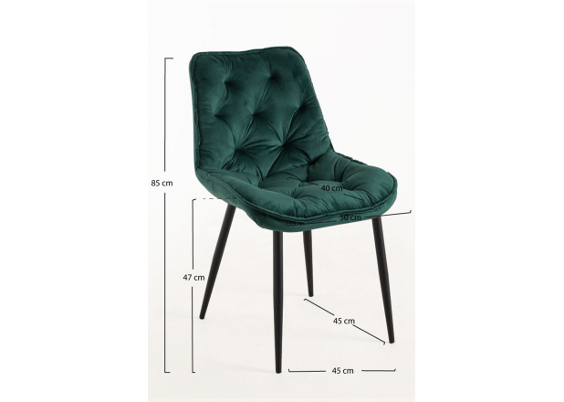 Miska Velvet Chair