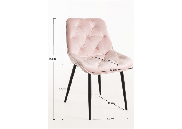 Miska Velvet Chair