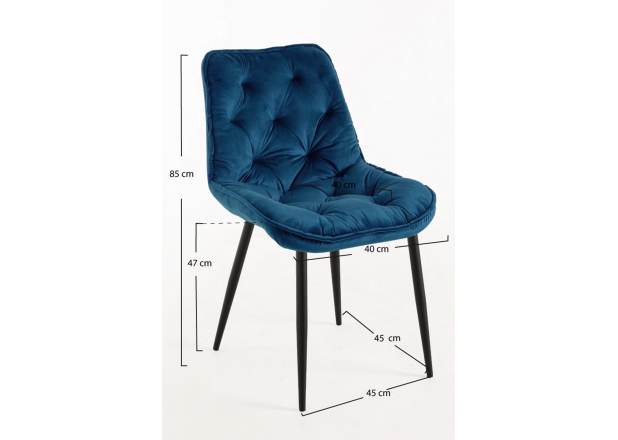 Miska Velvet Chair