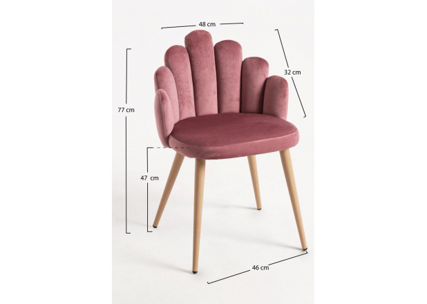 Hand Velvet Chair