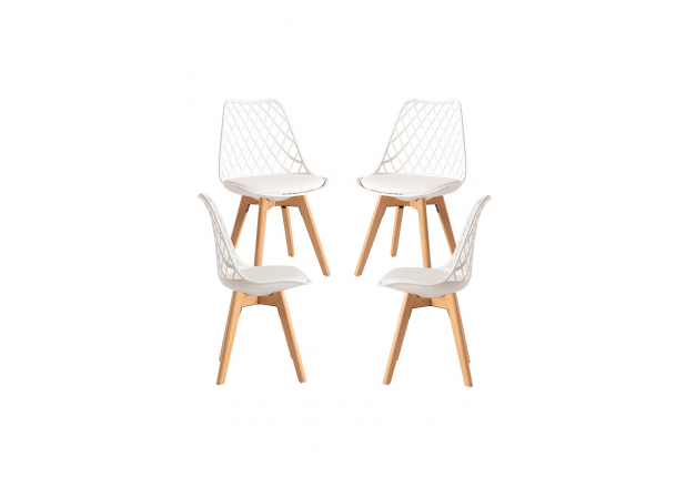 Pack 4 Mima Chairs