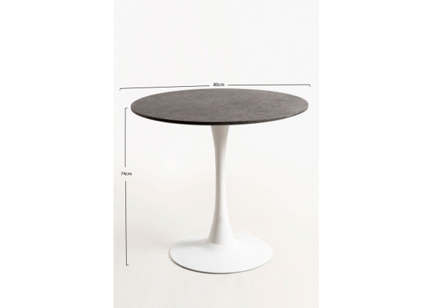 Kolio 80 cm Marble Table