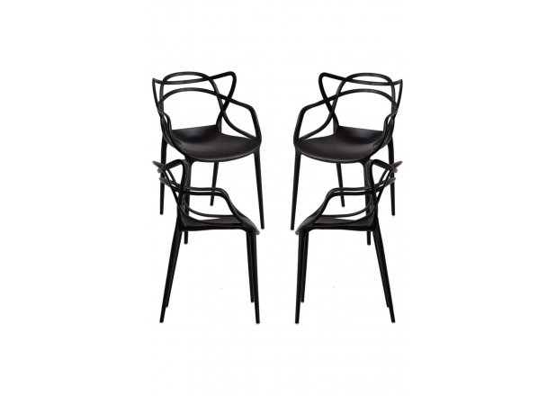 Pack 4 Korme Chairs