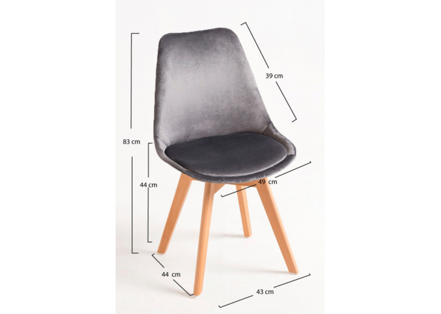 Synk Velvet Chair