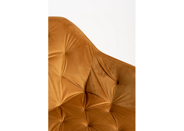 Zandel Golden Velvet Chair