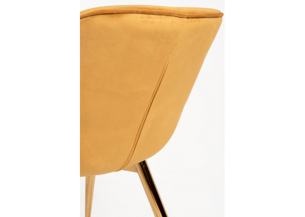 Zandel Golden Velvet Chair