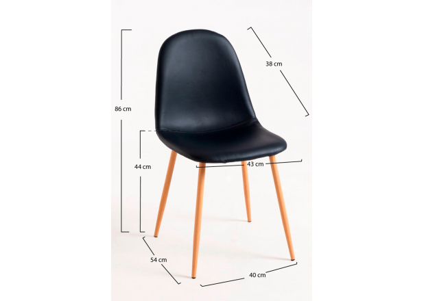 Teok Leatherette Chair