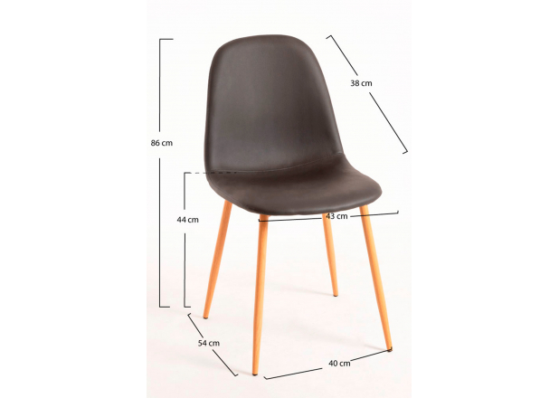 Teok Leatherette Chair