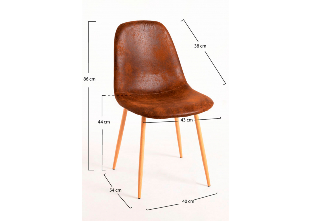 Teok Leatherette Chair