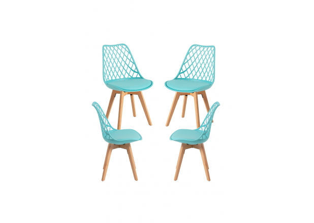 Pack 4 Mima Chairs