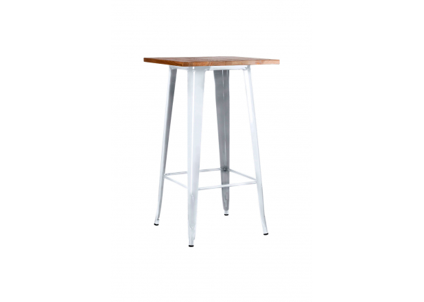 High Torix Natural Wood Table 60 cm