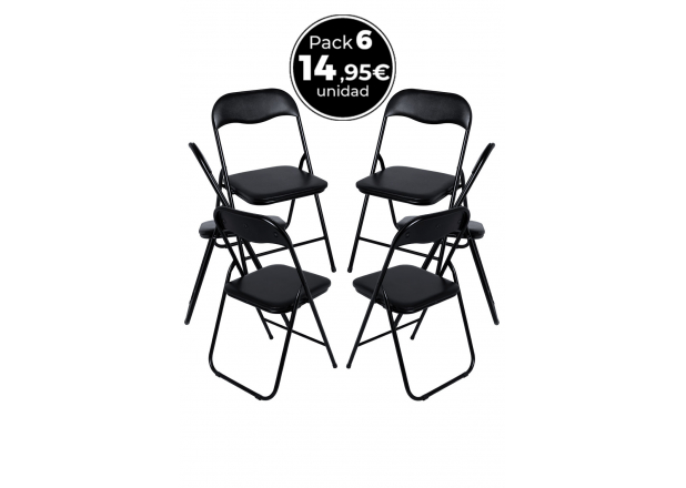 Pack 6 Chaises Niza Basic