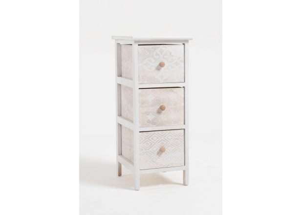 3 Drawers Narrow Mabet Chest