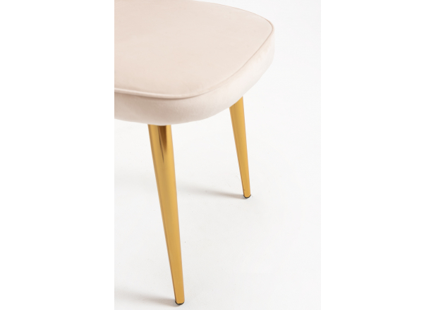 Blume Gold Velvet Chair