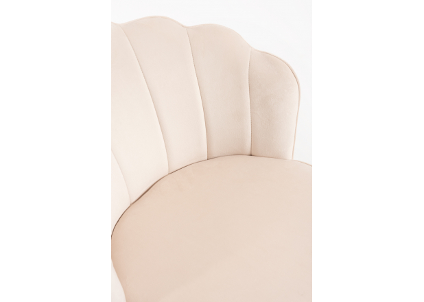 Chaise Blume Gold Velours