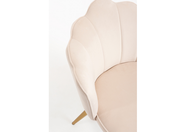 Chaise Blume Gold Velours