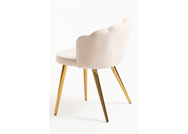 Blume Gold Velvet Chair