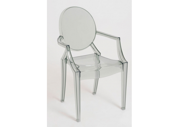 Diam Arms Transparent Chair