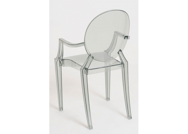 Diam Arms Transparent Chair