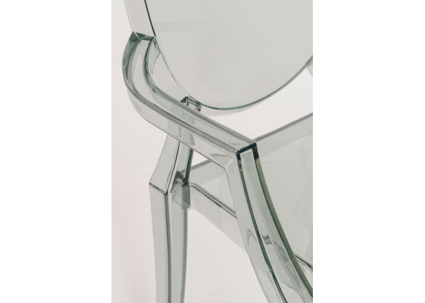 Diam Arms Transparent Chair