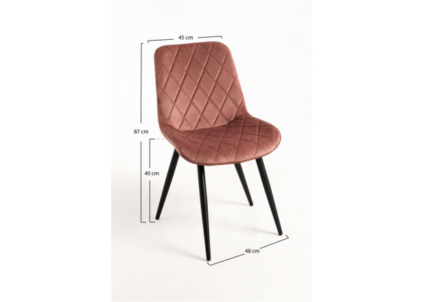 Min Velvet Chair