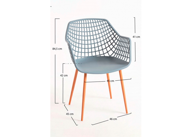 Riva Chair with Armrests