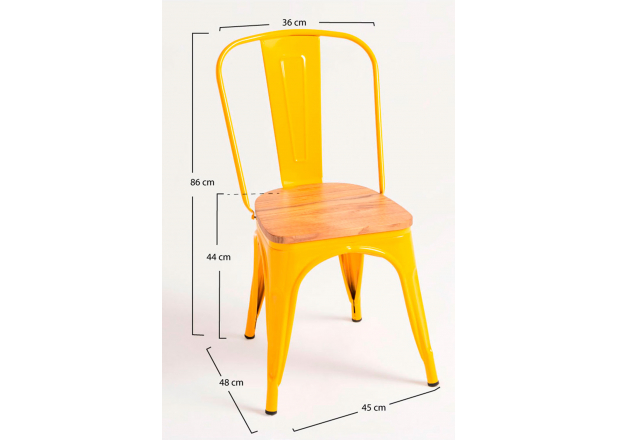 Torix Natural Wood Chair