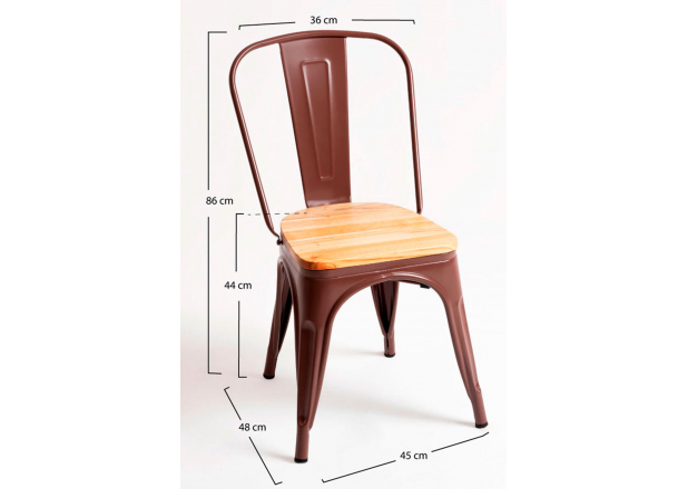 Torix Natural Wood Chair