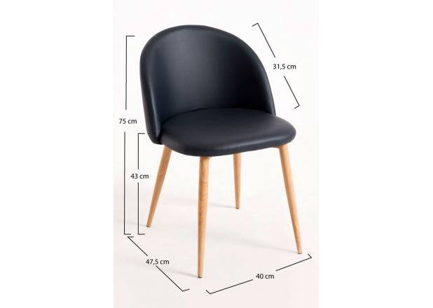 Vint Leatherette Chair