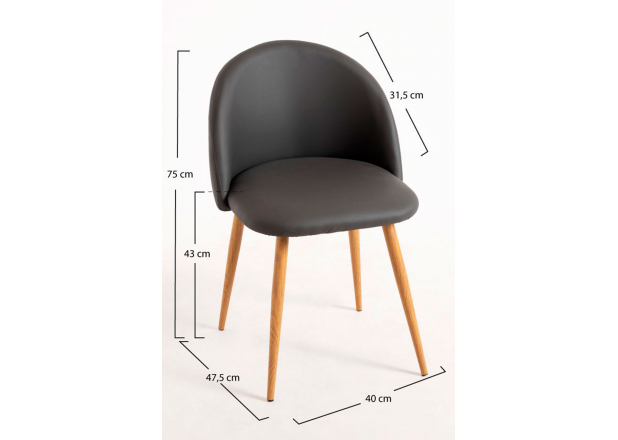 Vint Leatherette Chair