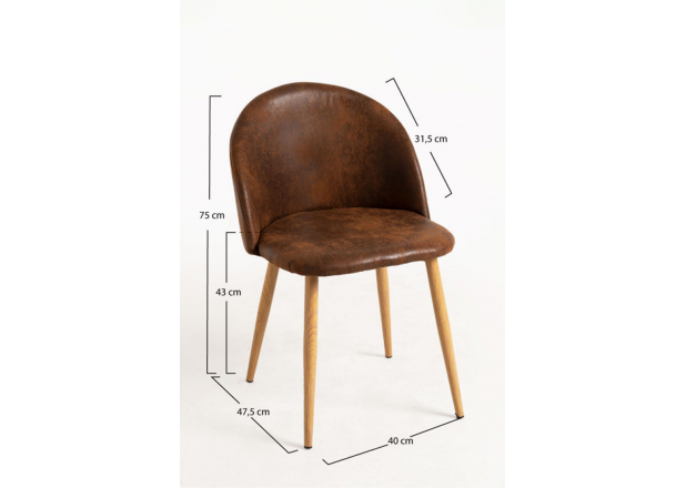 Vint Leatherette Chair