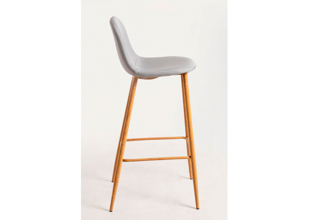 Tabouret Teok Tissu