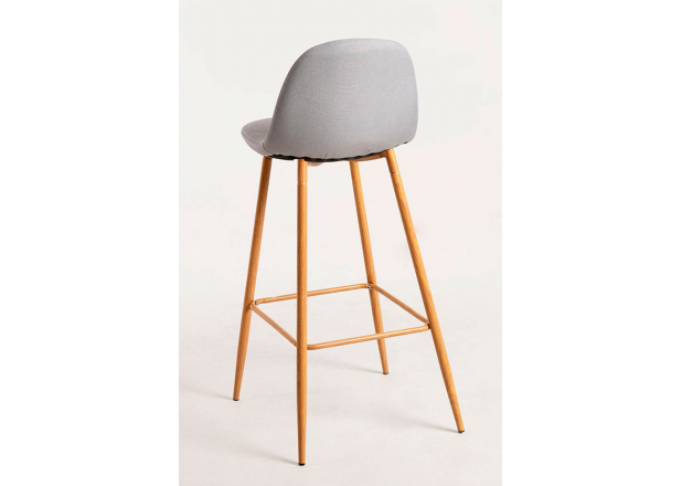 Fabric Teok Stool