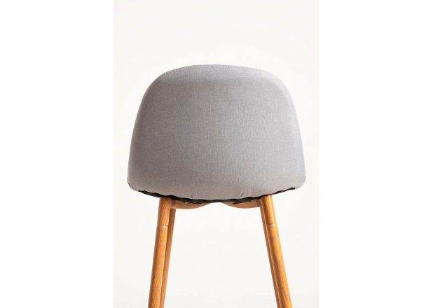 Fabric Teok Stool