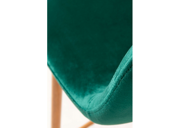 Velvet Teok Stool