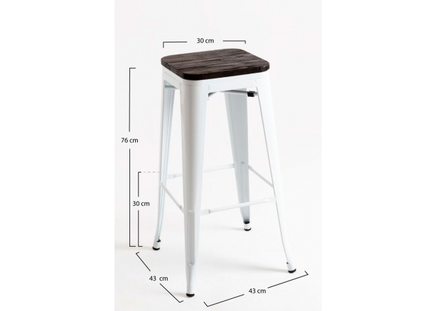 Tabouret Mel Bois