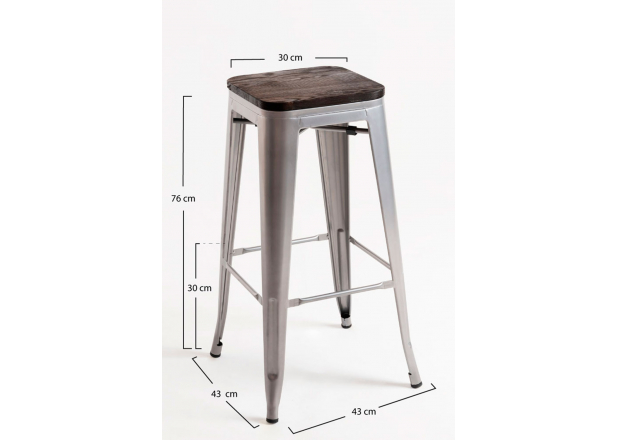 Torix Wooden Stool