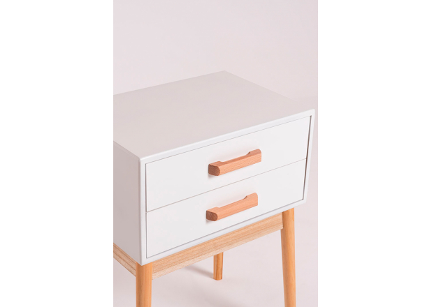 Kendra Bedside Table 2 Drawers