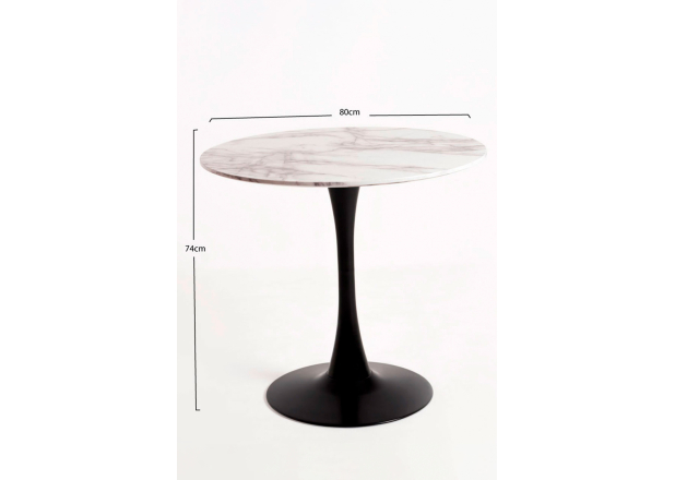 Kolio 80 cm Marble Table