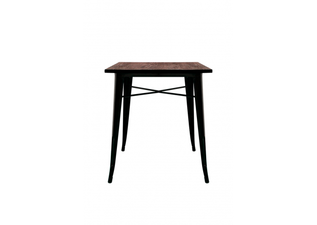 Table Mel Carrée Bois 80 cm